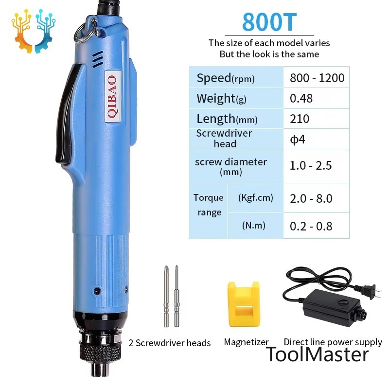 Industrial Tools - 【2026】Cacciavite Elettrico Automatico 800T, Trapano Manuale,