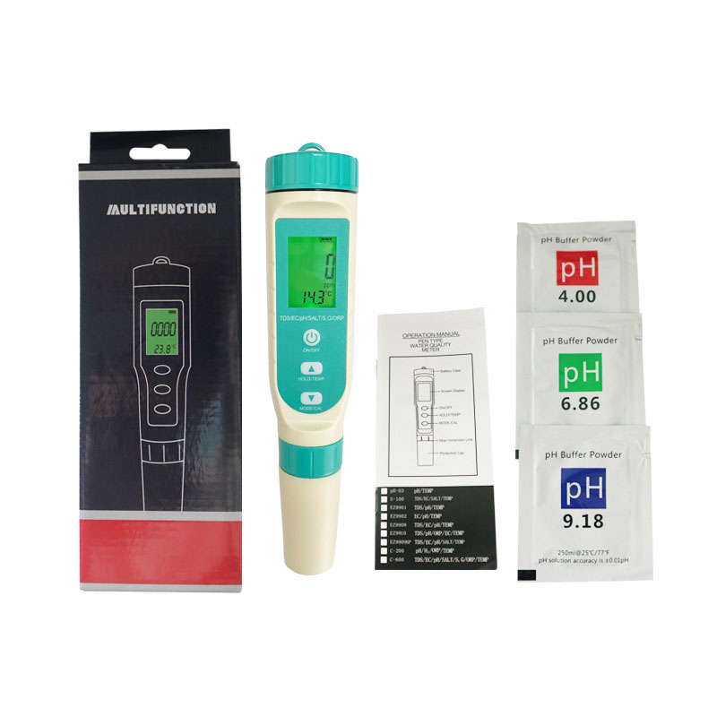 Ph Meter Digital Water Tester - Nuovissimo Tester Digitale 7 in 1