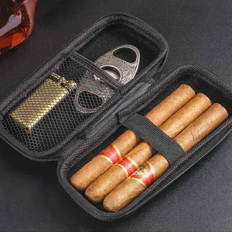 Custodia portatile per sigari  - Packaging recensione e prezzo