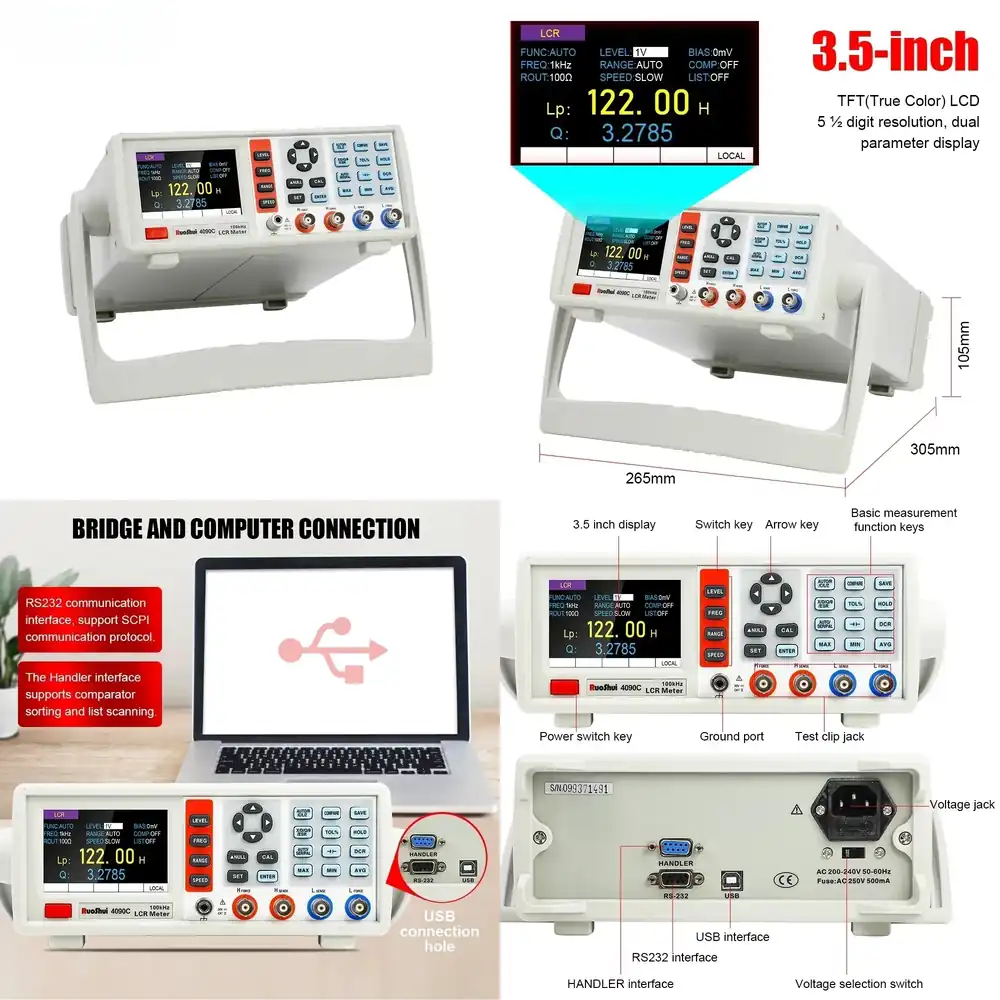Misuratore LCR Digitale da Tav - Test Instruments recensione e prezzo