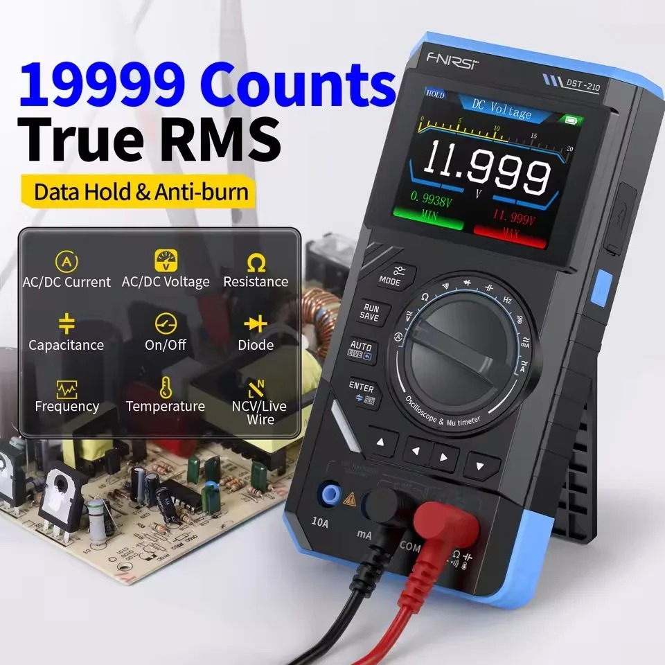 Multimetro Digitale 3-in-1 DST - Fnirsi Digital Oscilloscope Handheld recensione e prezzo